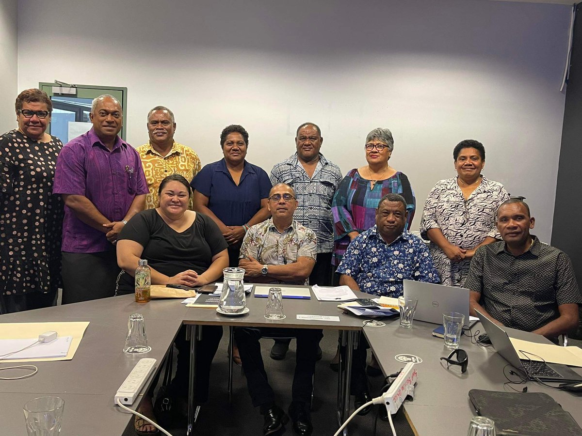 It was a pleasure for the USP Journalism team to deliver a brief presentation to the Pacific Islands News Association board in Suva yesterday. PINA is the premier regional org representing the interests of media professionals in the Pacific. @ShailendraBSing @USPWansolwara