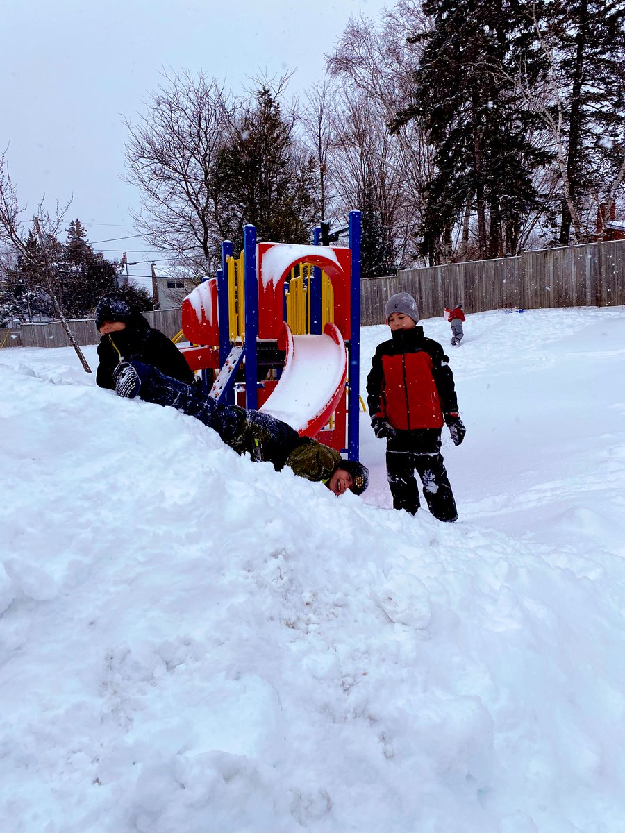 MsPenny14's tweet photo. Lots of cooperation and fun today in Gr. 1/2 playing in the winter wonderland❄️☃️❄️ https://t.co/V15QR0AKMp