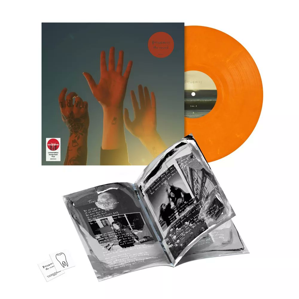 boygenius on Twitter "limitededition orange swirl LP of the record