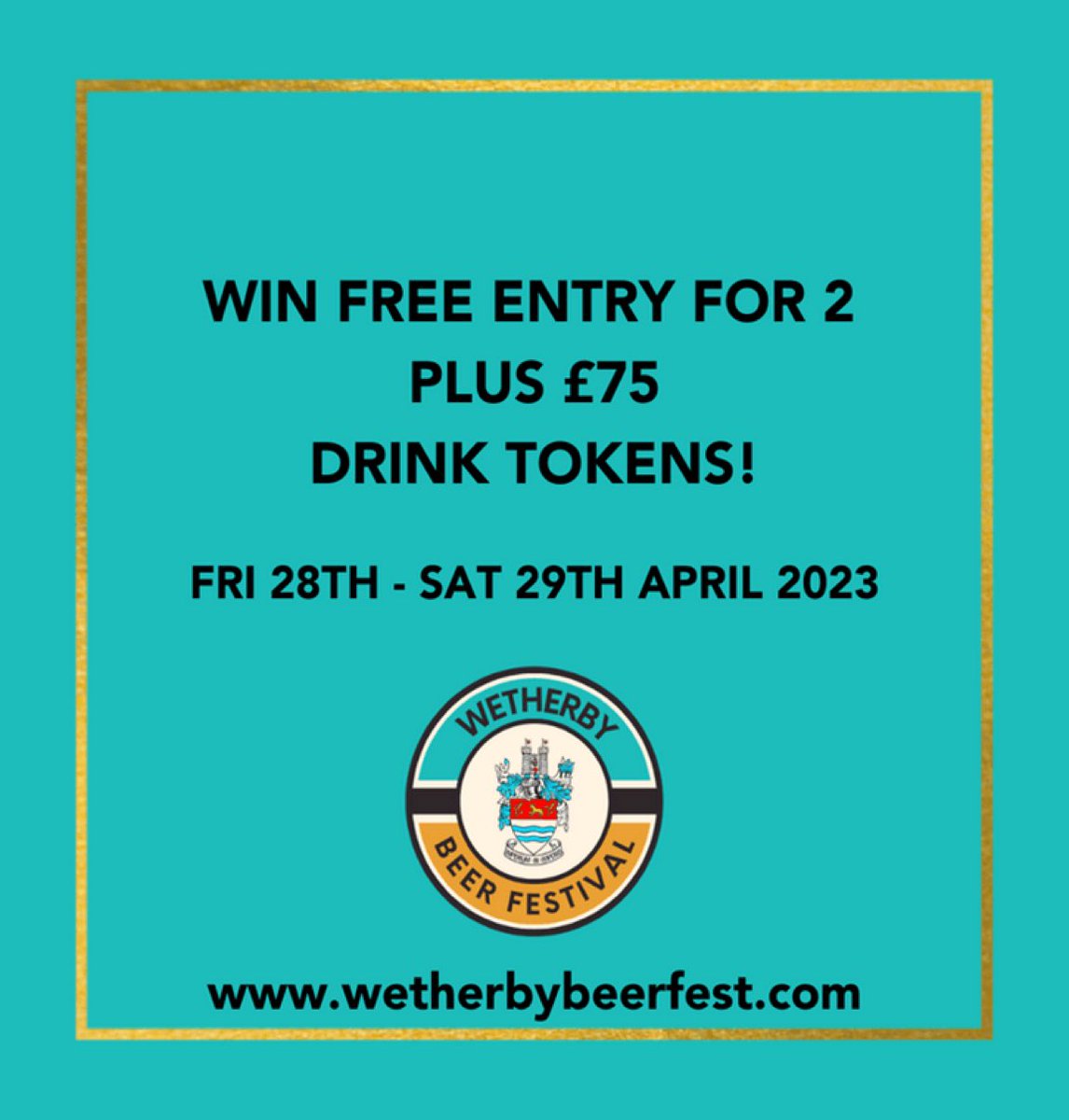 ExcelleMagazine's tweet photo. #wetherbybeerfestival #wetherby #free https://t.co/LObSCLYZ1s