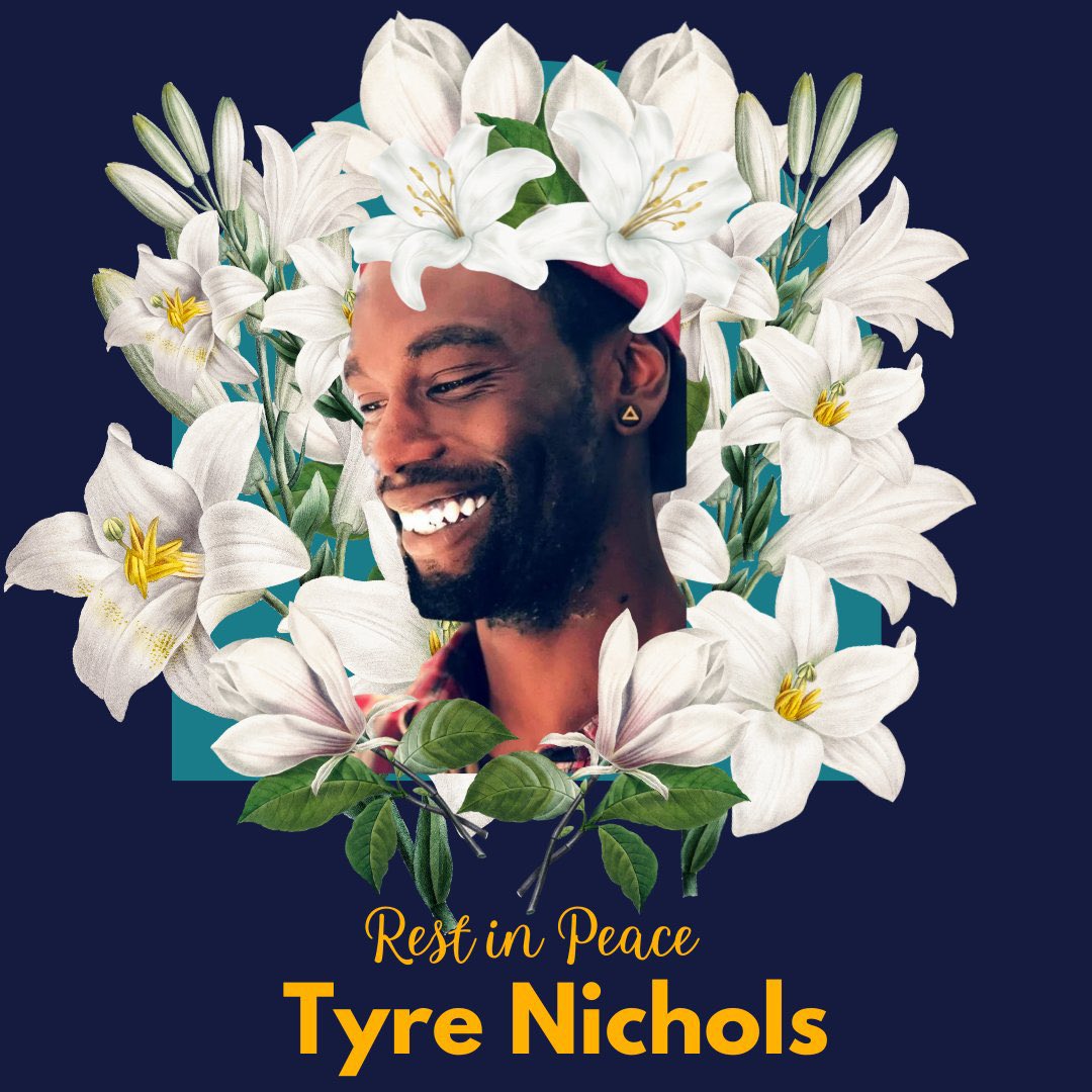 Tomorrow, please show Tyre Nichols’s family some grace. Don’t believe Biden/Democrats/liberals calling for empty reforms while increasing police budgets. Understand those same powers killed forest defender Tortuguita & are labeling freedom fighters at #StopCopCity terrorist!