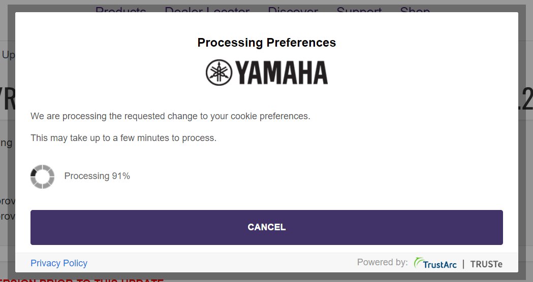 runevenes's tweet photo. OK @YamahaAudio1  WTF is this?   a few minutes? https://t.co/FAVl2wNhTE