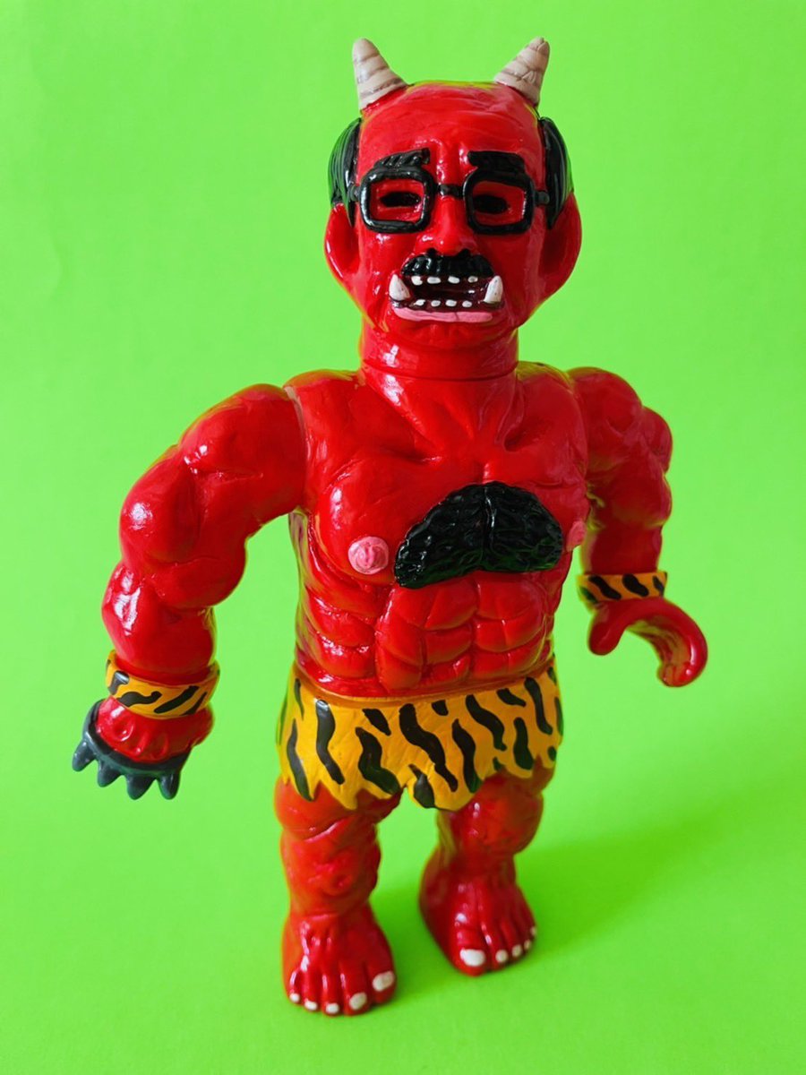 for international customers A soft vinyl of Oni, developed in