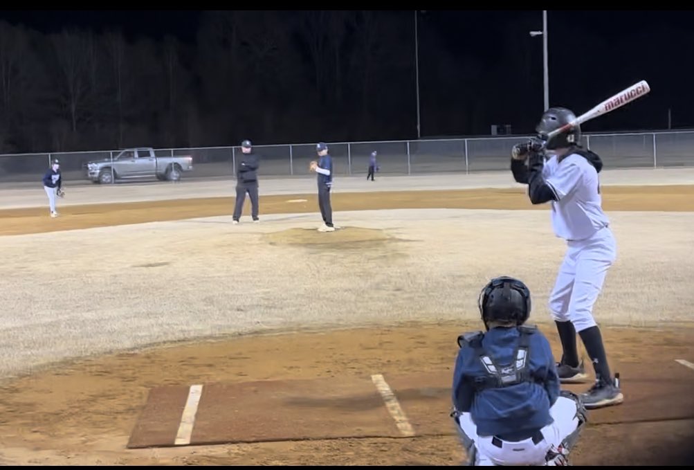 12s had their first scrimmage tonight! They swung and pitched it pretty well. We also got to see our 2 new guys in game in game situations and I think they fit in really well! Excited for the season!