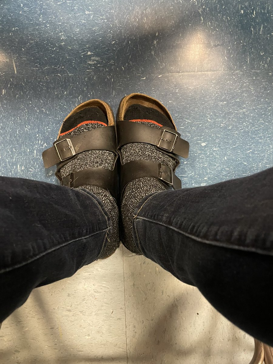 JewsWondering's tweet photo. After 16 years in Oregon, I’ve given in. #socksandstocks #surrendertothejourney https://t.co/kHXA5Pcsll