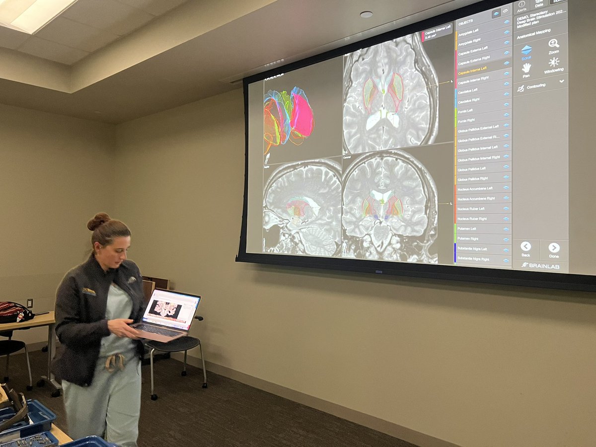domneuro's tweet photo. Getting to review basal ganglia anatomy in 3D with @PeterNakajiMD @KristinNosova_ and Dr. Bina through @NSIG_UACOMp @uazmedphx tonight was an amazing privilege! Thanks for always taking the time to teach and keep us students thrilled about the 🧠 https://t.co/U8vH0H2qBk
