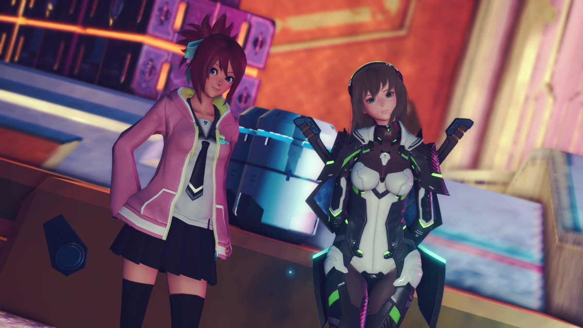Atsurubi's tweet photo. Emergency Maintenance day shot....again with @TippyMedia
#MaintDay #PSO2 #PSO2NGS #PSO2GLOBAL #PSO2_NPC #Hitsugi #Manon https://t.co/Lc5HwYl9W1