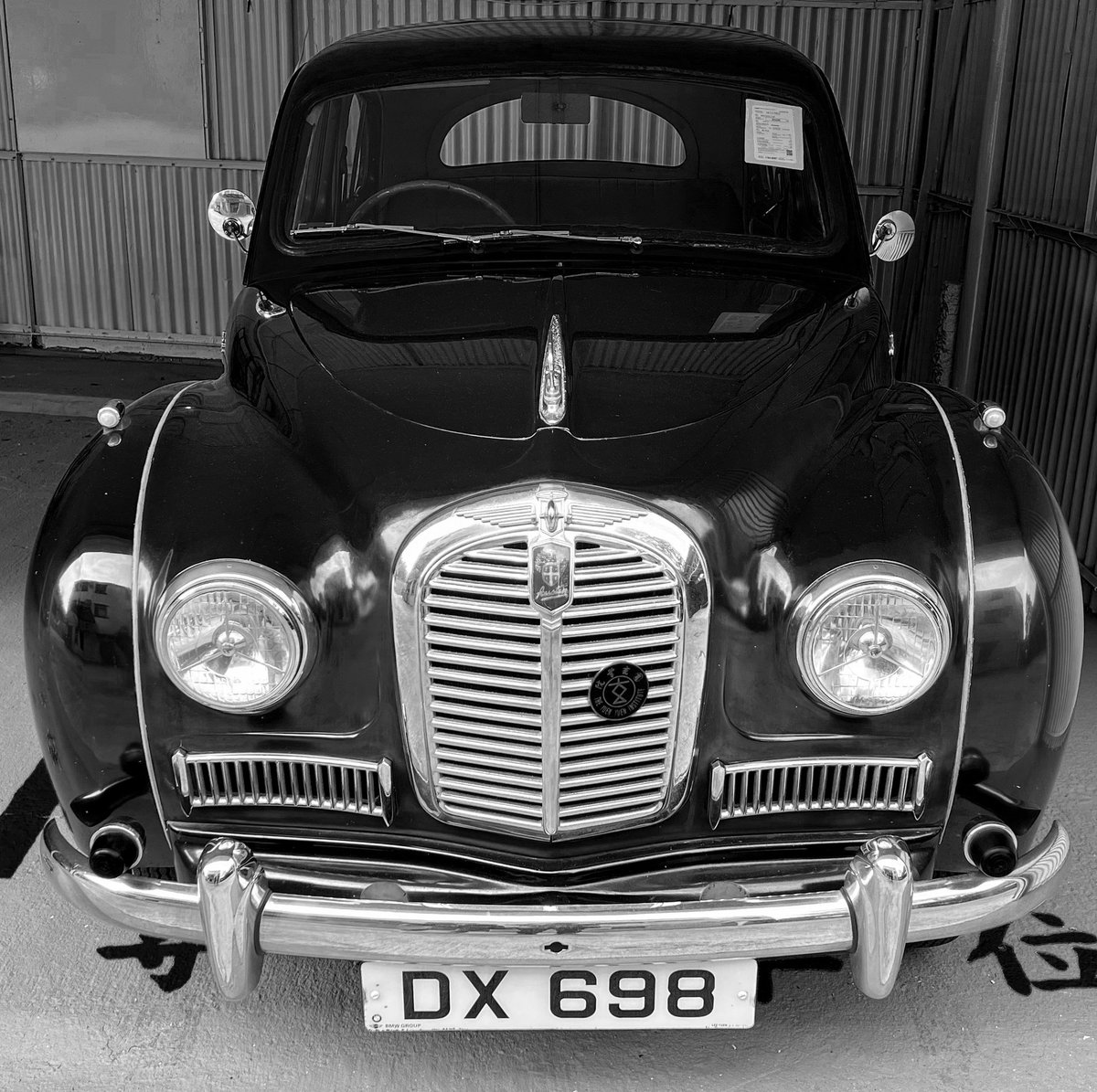 christweetophe1's tweet image. #AustinA30 #antiquecar #monocoque 1952