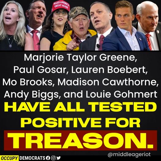 GaylaMcGill5's tweet image. Also #InsurrectionLLC : Bobo: "WE got away w/it, so obviously, there's no 1 more qualified to get YOU off!" Gosar: "Uh, maybe consider your wording, Lauren?" MTG: "No, it's perfect, as is!"
Never has a group of Rs better embodied that Elections - &amp;amp; erections, HAVE CONSEQUENCES.🤦