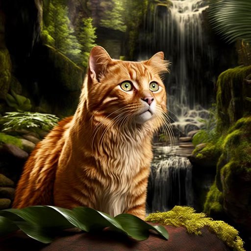 Visualising his pet Simba using <a href="/midjourney_ai/">Midjourney</a> 
#AIart by <a href="/Asraarind/">Asraar</a> 
#CatsOfTwitter