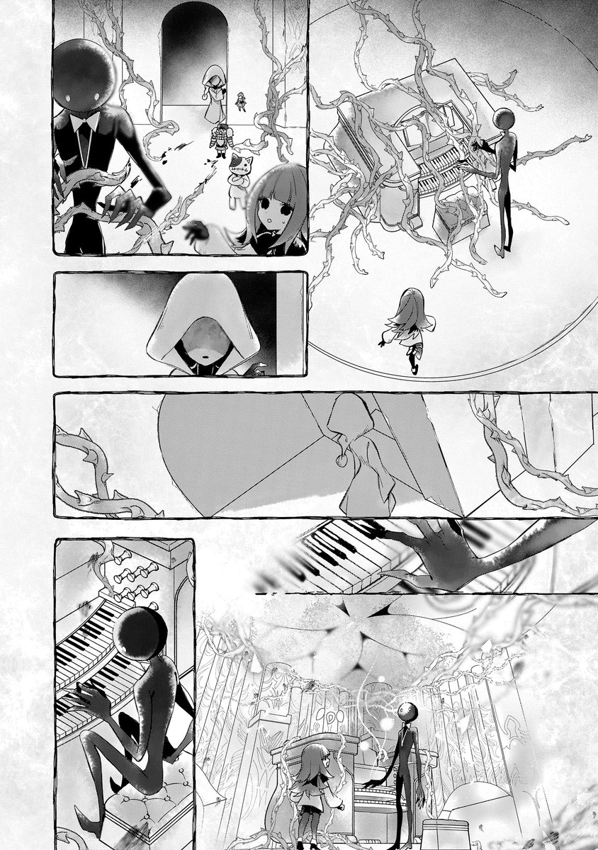 comic_zerosum's tweet photo. 【本日発売🎼】ゼロサム3月号に『DEEMO -Sakura Note-』(コミック:庭春樹、シナリオ:藤咲淳一、原案･原作:Rayark Inc.)4話前編が掲載✨

曲の大枠は掴んだアリス。休息のため訪れた保健室に漂う消毒液のにおいが、新たな記憶を呼び覚まし――⁉️
#DEEMO https://t.co/qUFPhBuMaN
