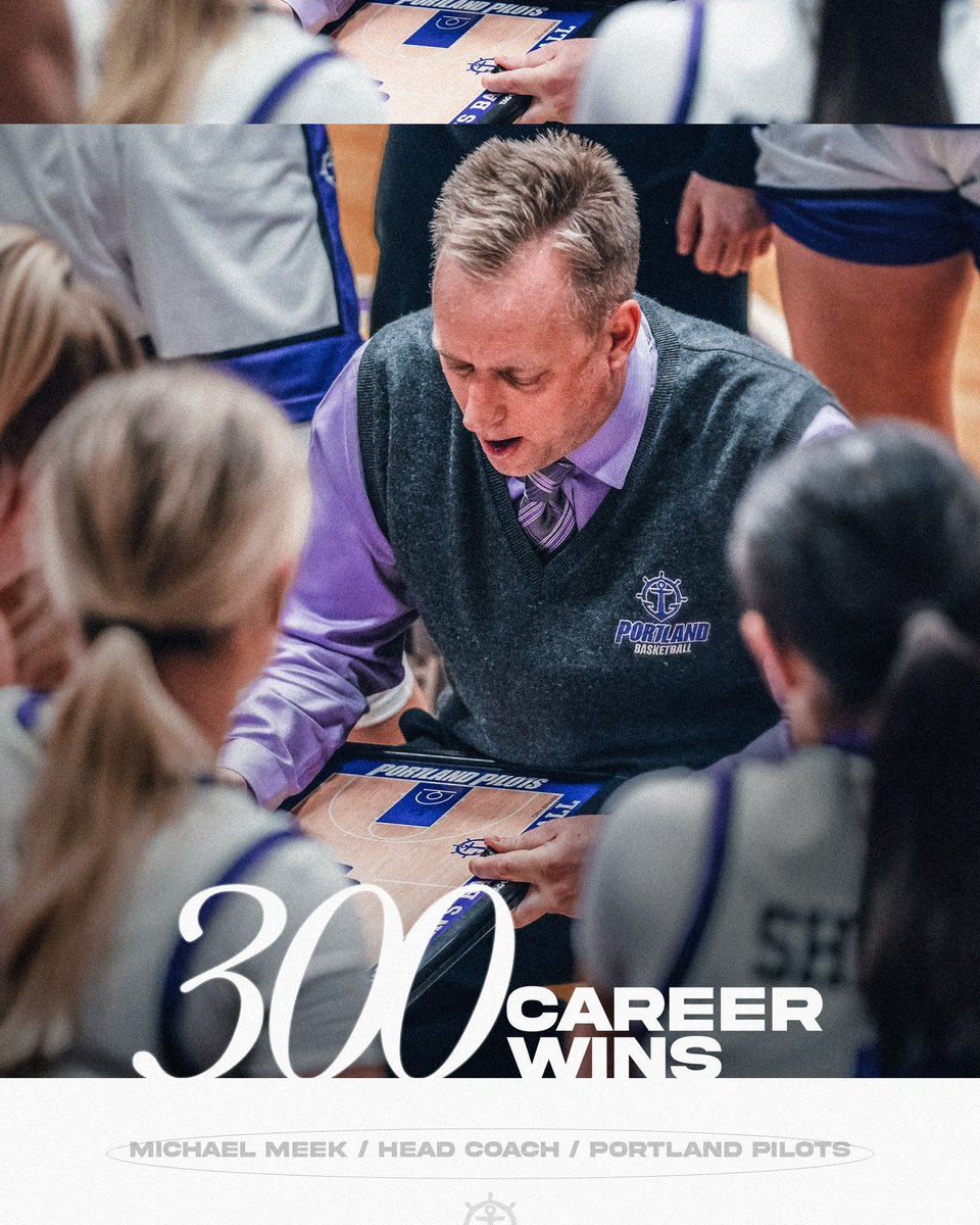 Congratulations to Coach Meek for his 300th career win💪