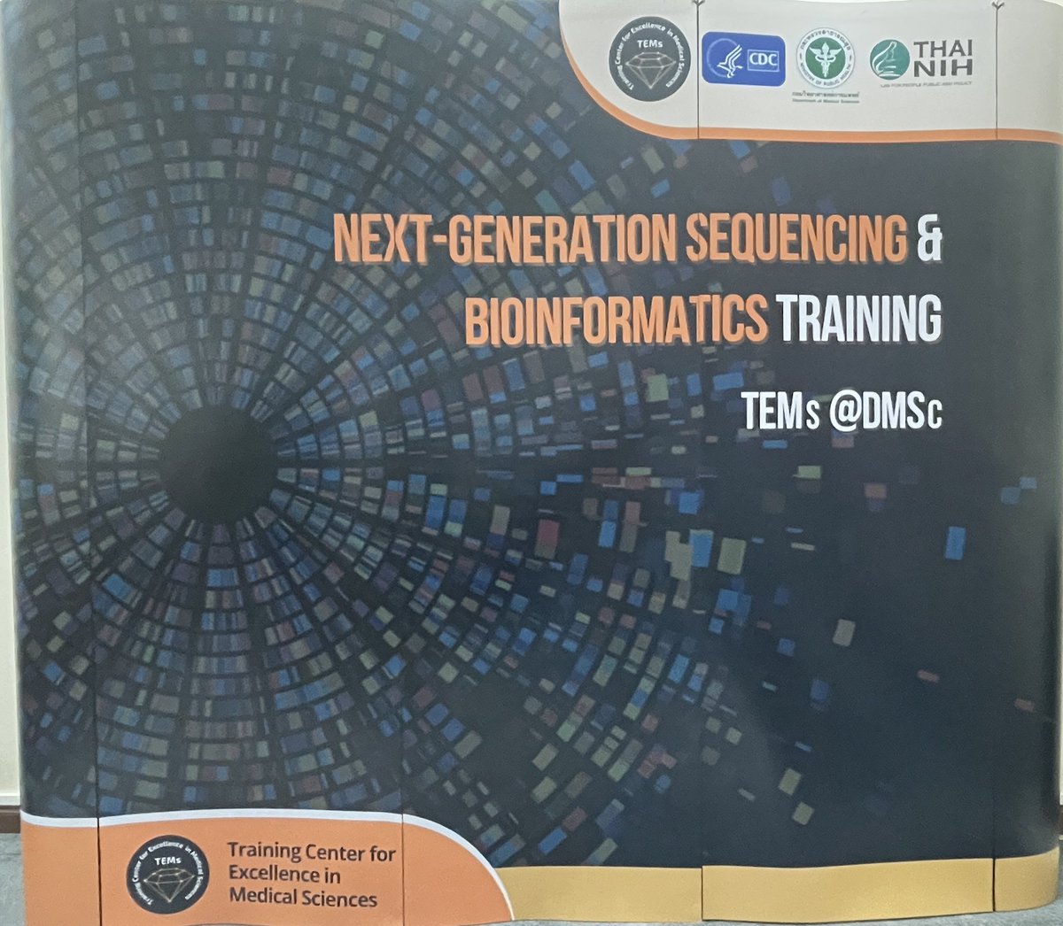 Last day of <a href="/APHL/">APHL</a> bioinformatics training on <a href="/TerraBioApp/">Terra</a>  using <a href="/theiagen/">Theiagen Genomics</a> workflows, and <a href="/cziscience/">CZI Science</a> and <a href="/czbiohub/">Chan Zuckerberg Biohub Network</a> on the CZID platform for #metagenomics. Such a great class of students and amazing training facilities at Thai Ministry of Public Health (DMSc) #GlobalHealth. 🇹🇭🥼