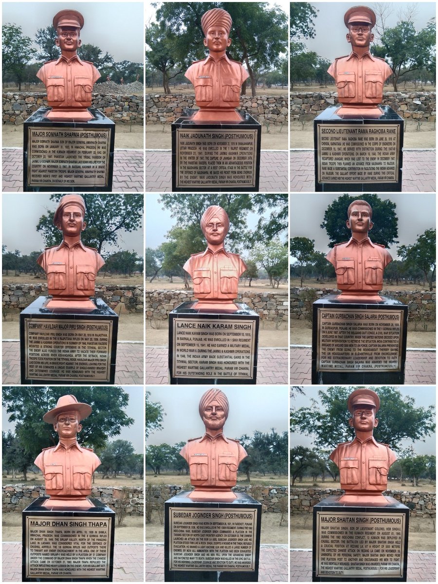MsDp1234's tweet photo. In Alwar we got an opportunity to know about our 21 honorable paramveer chakra winners &amp; some strategic weapons. It's like an life time opportunity for us &amp; it gives us goosebumps.Proud moment!
@ArvindKapoorTYG 
@HQ_DG_NCC 
@NCC_Dte_Gujarat 
@JawaYezdi 
@yezdiforever 
@Alwar https://t.co/bJStD8wtj9