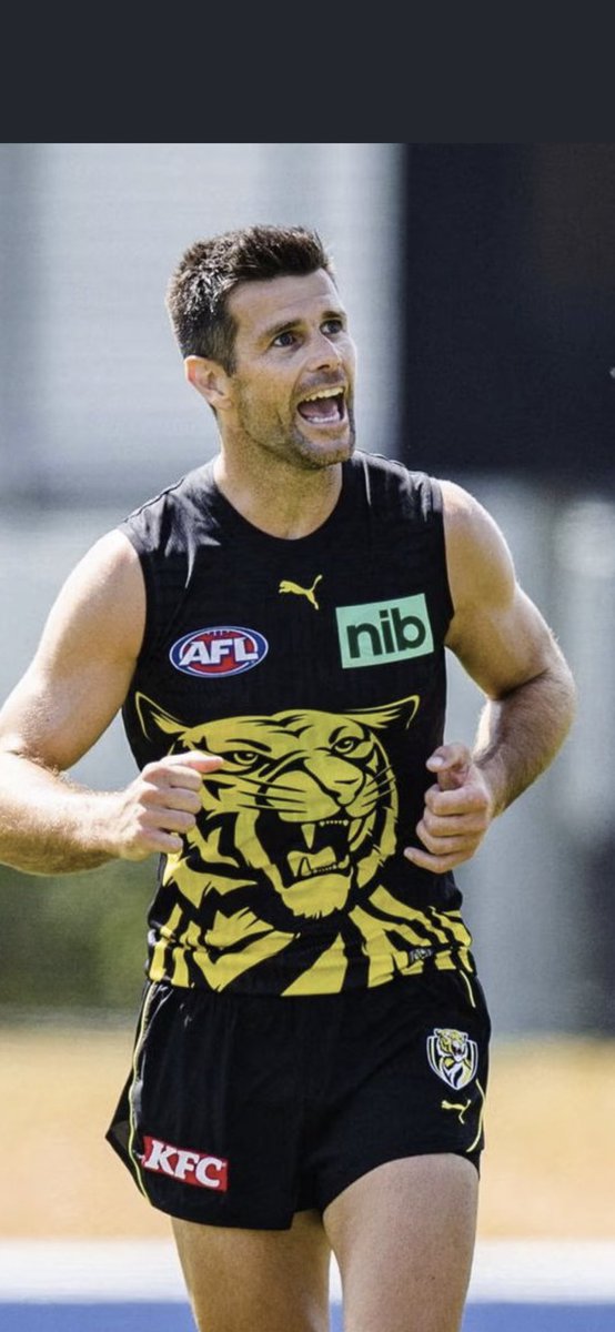 debsgodess19's tweet photo. How good is Cotch looking !! Must be his new gym @Richmond_FC @ForeverYellowa1 @tigerjo81079968 #letsdonthis ๐๐ค๐๐ค@Spizza70 Reckon he wants another flag to go out on ! https://t.co/vByHRyZRwt