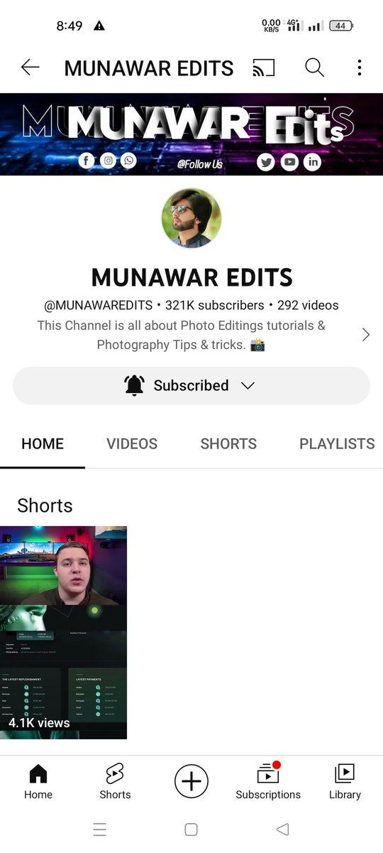 munawar_edits's tweet photo. Dear @TeamYouTube My 321K Subscribers Channel is Hacked Yesterday. Hacker Upload Video on my channel and Please help me.
Channel Link:https://t.co/jzfmTFPfjY
@YouTube @YouTubeCreators @YouTubeIndia @YouTubeCreators @YouTubeSpaceLA https://t.co/8d8vioNtQi