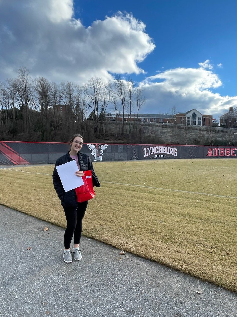 thecobway's tweet photo. COB Lady Shocker @peyton_lane13 visited @lynchburg_sb today. She toured the campus & spent some time w/the softball coaching staff. Such an exciting time for a tremendous ballplayer & exceptional human! Peyton works so hard on & off of the field. Big things coming! #SevenPercent https://t.co/oNve73S8yh
