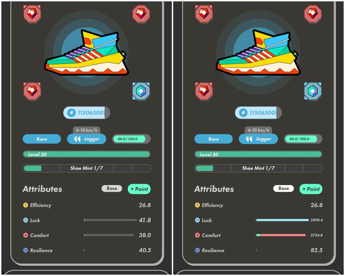 forte135's tweet image. I got third lv5 C gem today.😀
LFG 🚀

#stepn