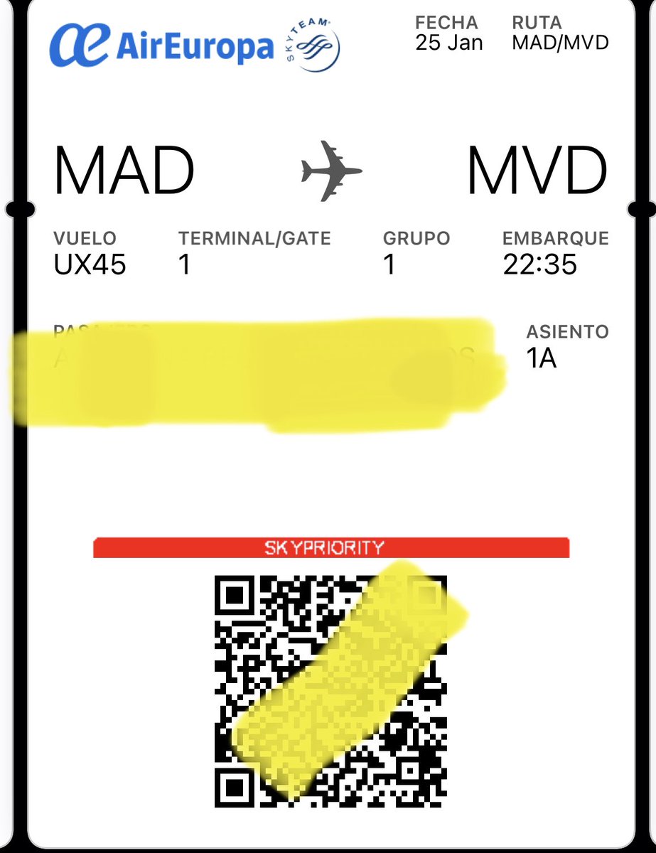 Me adherí a Smiles gracias a <a href="/adrianratam/">adrián Ratamundo</a> desde entonces metí 5 viajes y hoy acabo de llegar en business con la familia. gracias a un vuelo que encontré con el bot mad-mvd y luego buquebus 😅 capos! <a href="/SmilesOficialAR/">Smiles Argentina</a> <a href="/chicodlasmillas/">Seba - El chico de las millas ✈️</a> ahora a buscar para vacaciones de inv