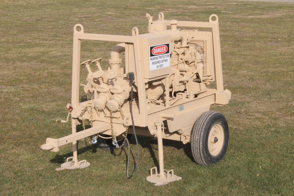 Throwback to the first 350 GPM fuel pump we ever manufactured here  <a href="/tjclarkintl/">TJ Clark Intl</a> back in 2015. #tothetacticaledge #tacticalfuel #tacticalfueling #expeditionary #forwardarearefueling #92f
