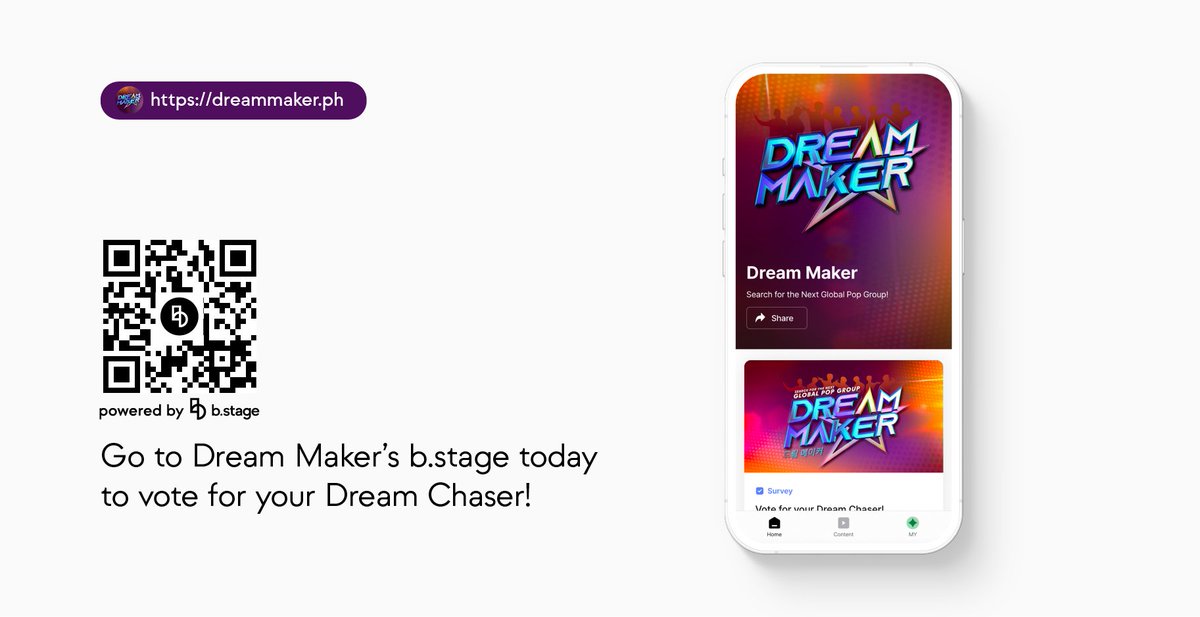 bstage_'s tweet photo. Did you know that Dream Maker, a popular Filipino reality show, is holding a vote on b.stage?
๐https://t.co/4BIBQOOqZb
@ABSCBN @DreamMakerOfc #DreamMaker #AjaDreamMaker #MLD #MLD์ํฐํ
์ธ๋จผํธ #ABSCBN #DreamMaker3rdRanking #DreamMakerTop28 https://t.co/nwcR9CzSeI