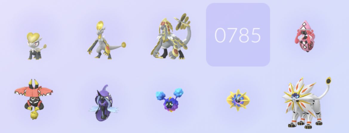 Which Pokémon is #0785? 
#PokemonGO