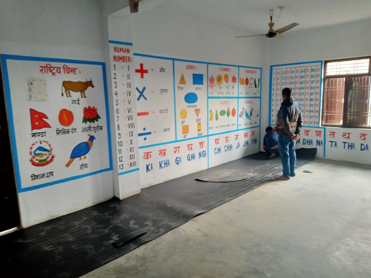 VSONepal's tweet photo. Children learn through songs, games, and other play-based activities. Therefore, Model Early Grade Reading (#EGR) classrooms are prepared in schools of Bara and Rautahat to support children's learning
#VSO #VSONepal #InclusiveEducation #Education #EducationDay #ACTIVE @UKinNepal https://t.co/y3otP3b0EJ