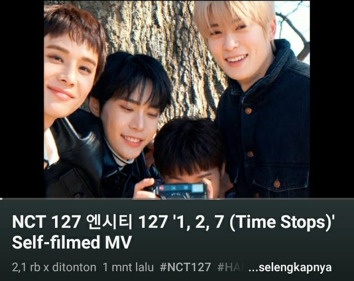 nctzenbase's tweet photo. kaget tiba-tiba ada notif MV, happy 127 day urichill 🫶 https://t.co/CFXVRl1aoT
