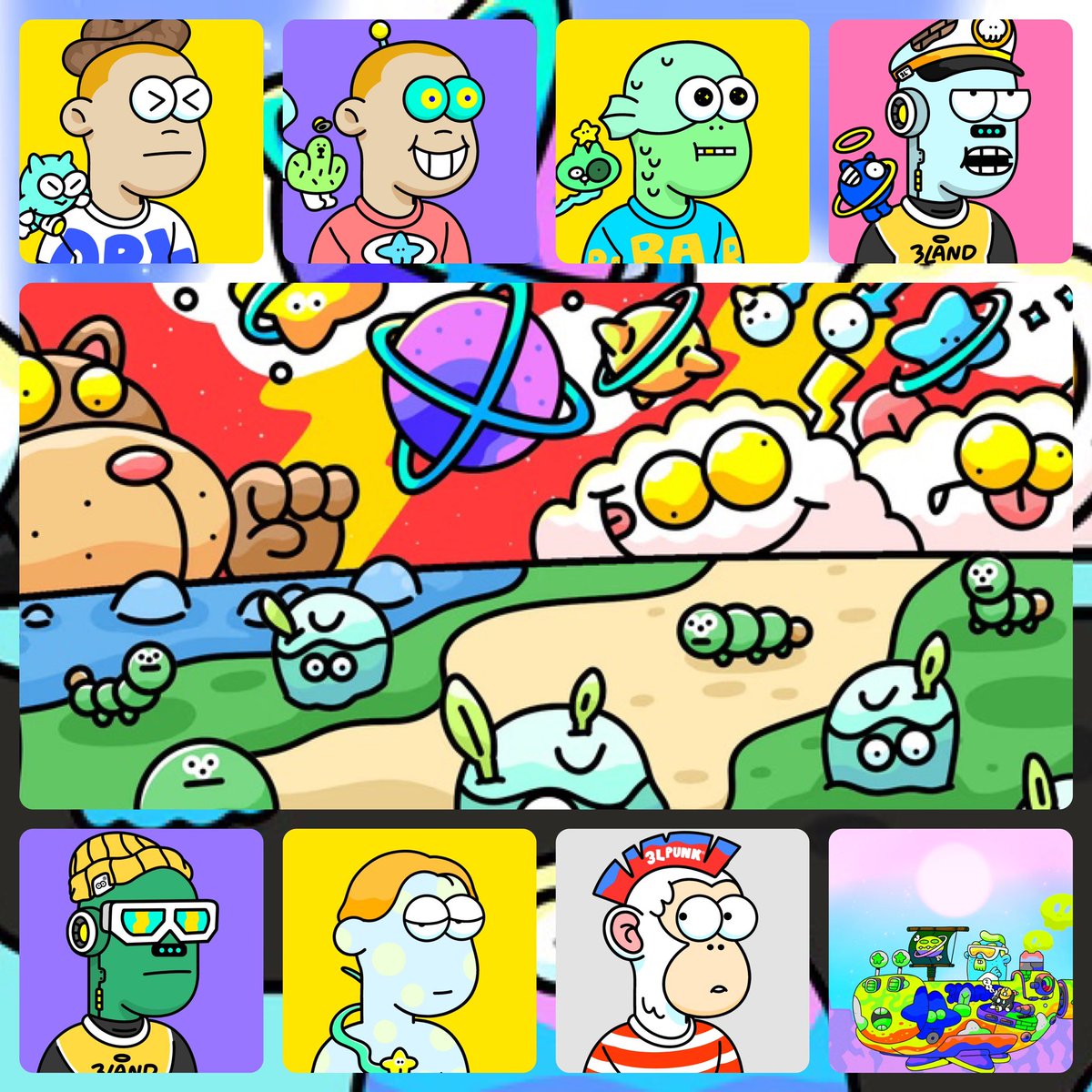 7 days in &amp; 7 <a href="/3LandersNFT/">3Landers 👀</a> in my wallet! One ship along with 4 biomes as well! Still Trying to get 1 of each DNA! #3L4L