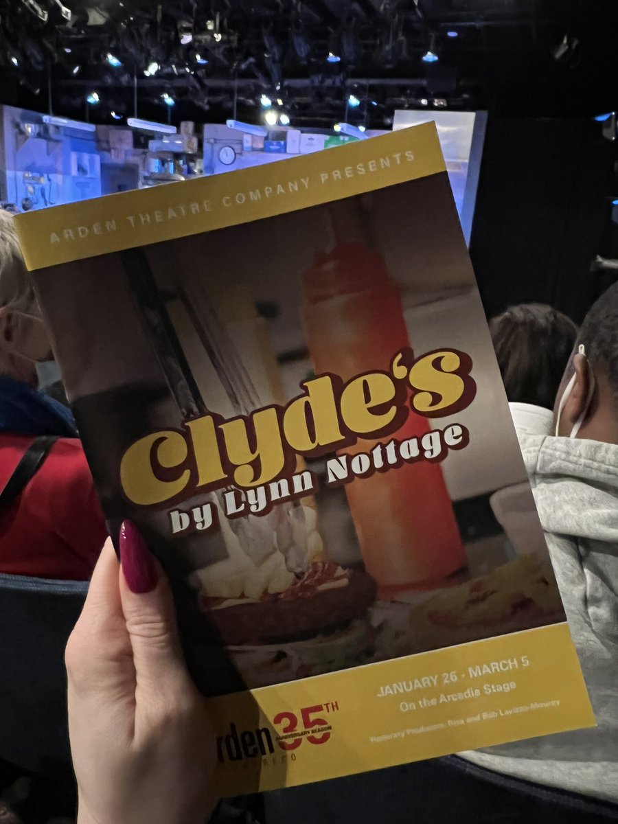 bex_stardust's tweet photo. I have been dying to see @Lynnbrooklyn CLYDE’S and FINALLY got to catch it on our clients’ @ArdenTheatreCo stage in a fabbbbbb first preview tonight!! 😍 Congrats to the whole cast and crew! https://t.co/Dhb62hHf2x