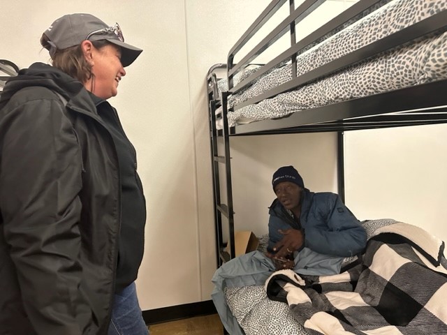 The old Central Library sat vacant for years, so I initiated the removal of a deed restriction to allow us to repurpose part of the building as a homeless shelter. It took some time, but we got it done. This week, we opened the shelter to give 36 women a safe place to sleep.