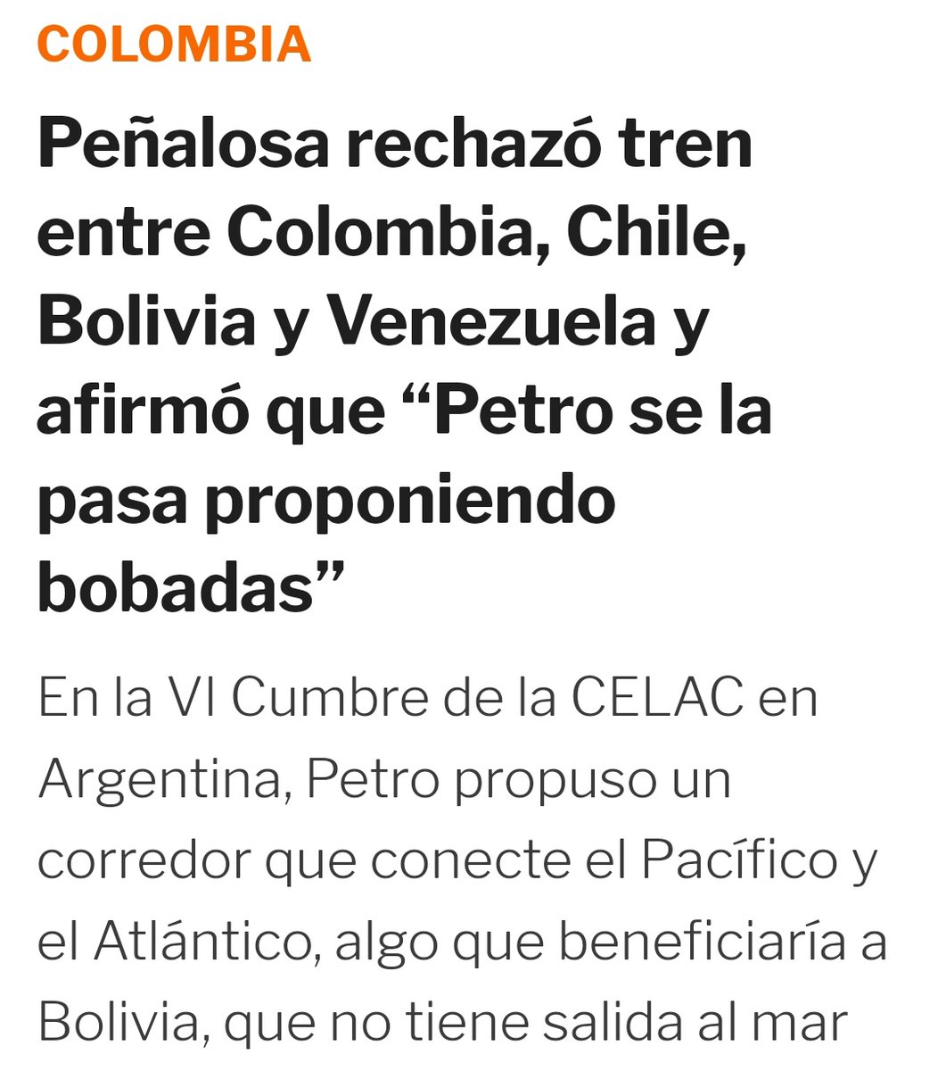 RichAristizabal's tweet photo. Lo que pasa es que @EnriquePenalosa en vez de tren quiere proponer que el Transmilenio salga del portal 80 hasta chile. https://t.co/KMQVAoyNu0