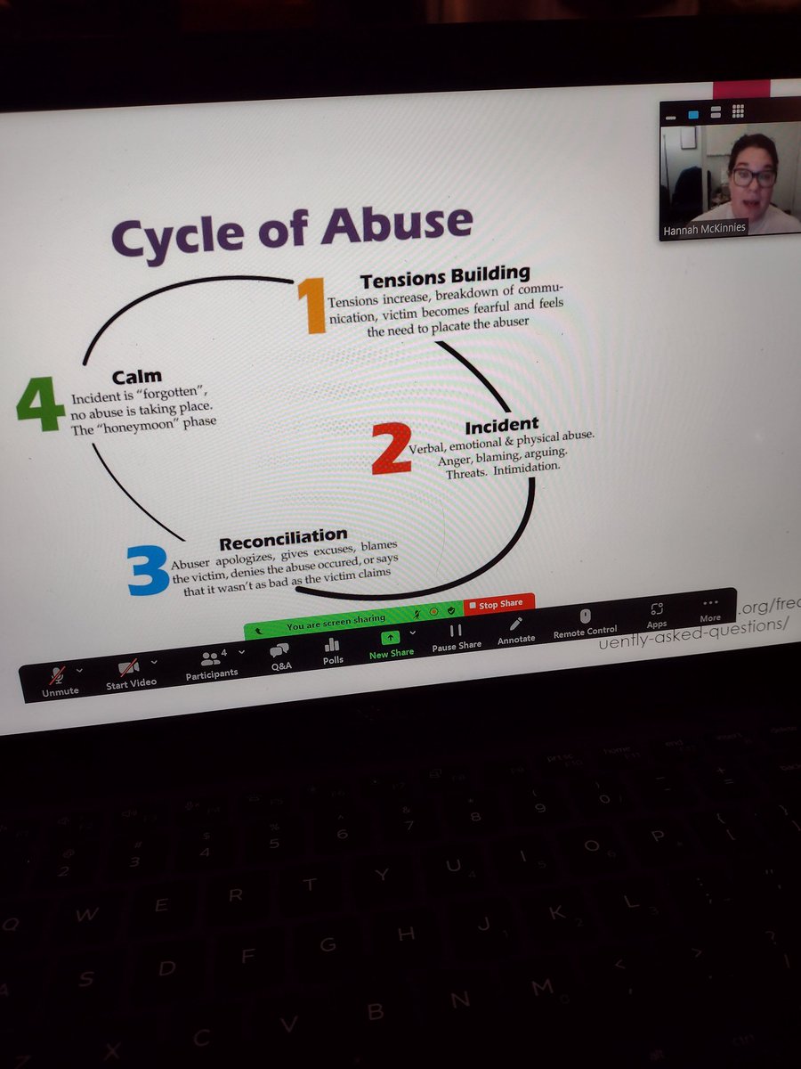 The virtual Parent University: Healthy Relationships with guest speaker from Family Time has begun! You can still join! #TDVAM #HumanTraffickingAwarenessMonth