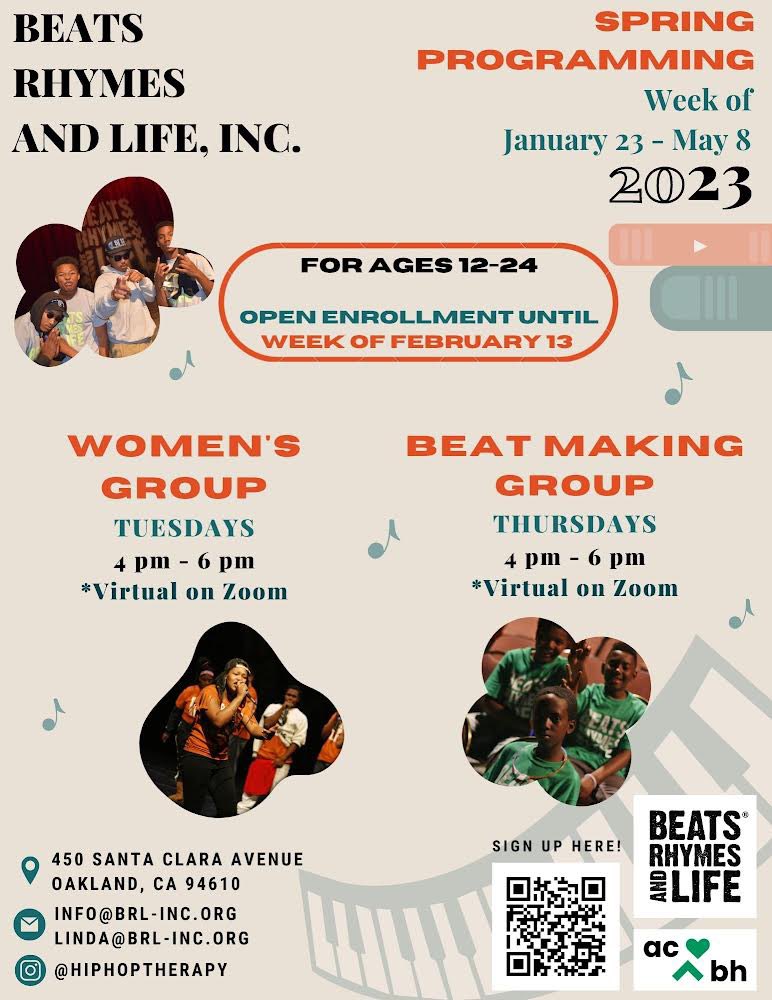 hiphoptherapy's tweet photo. Happy First Day of Beat Group!! We’re so excited to be starting up today! Peep our flyer for the Hip-Hop Therapy groups we currently are offering this Spring Semester 😍 #producers #beatgroup #hiphoptherapy https://t.co/3gYZxZC6yD