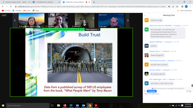 DeltaMuDelta's tweet image. The Leadership is About Behavior Seminar replay is now available on our YouTube page! Thank you to everyone who attended and a huge thanks to Shon Barnwell for this great presentation. We had 125 attendees! Let us know in the comments what topics you want to see in the future.