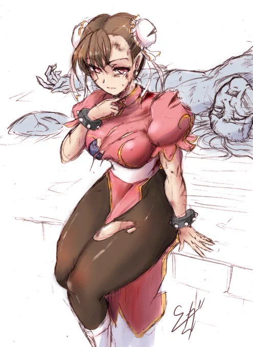 バルログ描いてたな…って思ったケドこれなんだわ…… 