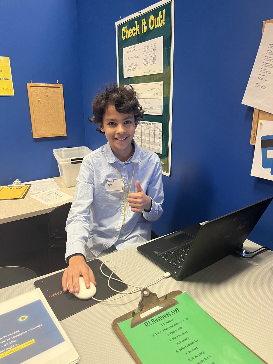 JA BizTown was a blast! Thank you <a href="/CarmelEdFdn/">Carmel Education Foundation</a> for helping make this awesome experience happen! <a href="/myccs/">myccs</a> #CCEthespace4u