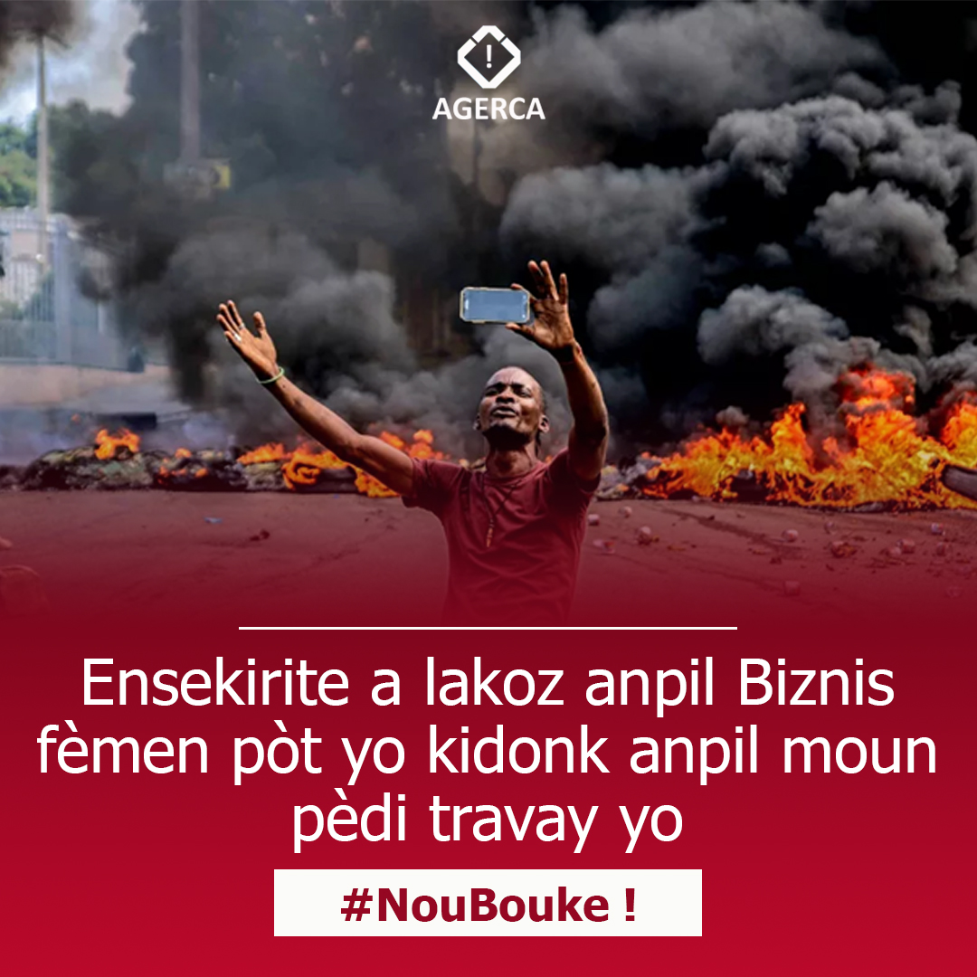 AGERCA1's tweet image. Biznis yo paka fonksyone 

#AGERCA #Ensekirite #Ayiti #DanjeApouNouTout #NouBouke