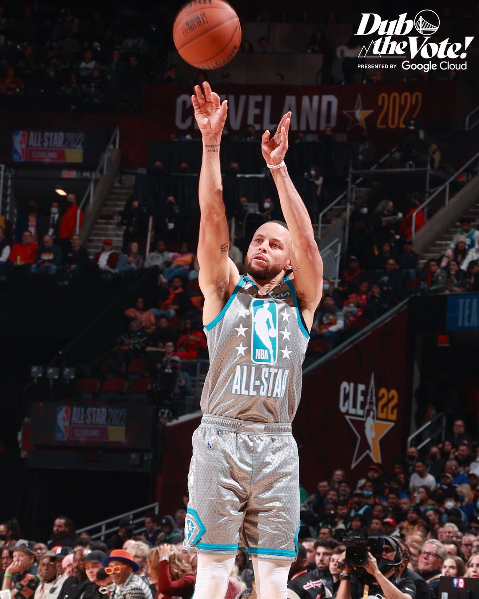 warriors's tweet photo. ✨2014 #NBAAllStar
✨2015 #NBAAllStar
✨2016 #NBAAllStar
✨2017 #NBAAllStar
✨2018 #NBAAllStar
✨2019 #NBAAllStar
✨2021 #NBAAllStar
✨2022 #NBAAllStar
✨2023 #NBAAllStar 

Earned &amp; deserved. Stephen Curry is an NBA All-Star for the ninth time in his career. https://t.co/K9dt8O8CSR