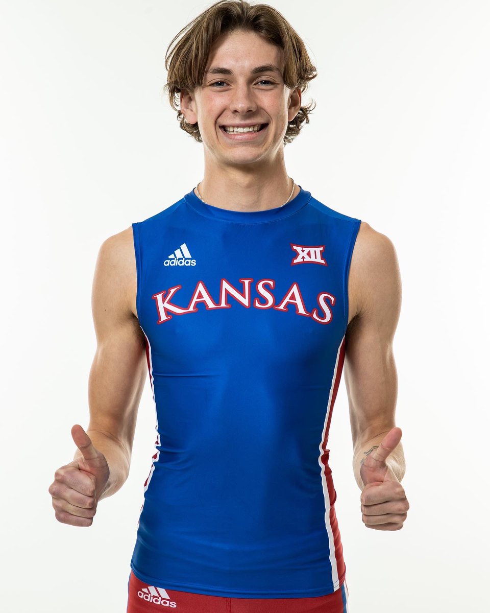 I am honored to announce I will be furthering my academic and athletic career at the university of Kansas! I couldn’t have done this without my family, coaches,teammates and most importantly God. Rock chalk!