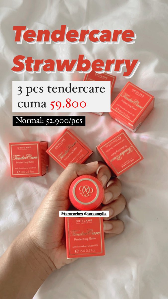 christianimerry's tweet image. #oriflame #beautyoriflame #tendercare #oriflameid #oriflamejambi #jambi
