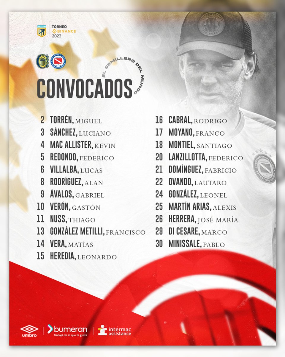 AAAJoficial's tweet photo. #AAAJ 🥹 ¿Extrañaban la previa? 

PRIMERA LISTA DE CONVOCADOS POR GABRIEL MILITO DE ESTE 2023 😎 

Hay mucha manija, porque mañana juega #ElSemilleroDelMundo 🌎 en Rosario 👊 https://t.co/PIz9X8Pgga