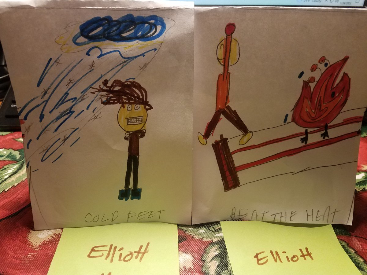 AMayoredu's tweet photo. #CrayolaCreativityWeek we enjoyed Day 4 illustrating idioms with @jamessmurray &amp; @CarsenASmith. 4th graders @CarrieBusey https://t.co/bm67Wwd7wf