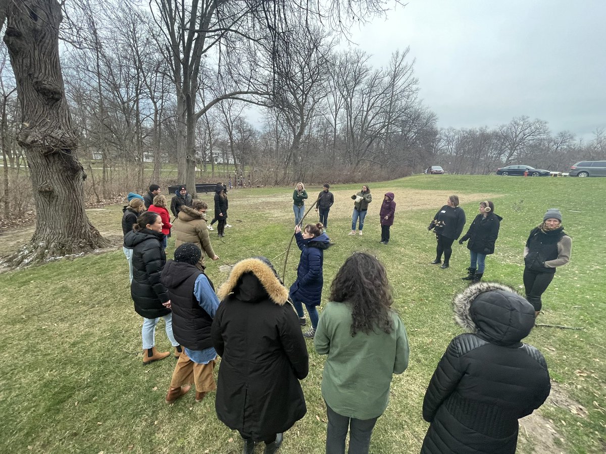HathawayFGC's tweet photo. Shout out to @WTBdragons for a great Global Educators retreat at @HathawayBrown.  Faculty spent the day learning how to create the Group Container in order to foster great student outcomes while traveling abroad. https://t.co/ZIVwEs7WmO