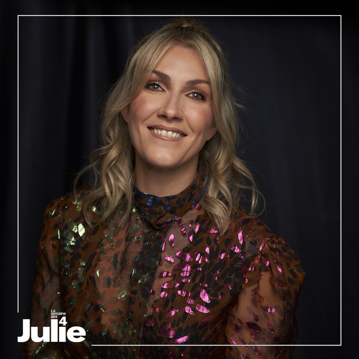 lasemdes4julie's tweet photo. ✨ Nos invités ce soir: 
Patrice Bélanger, Guillaume Pineault, @ingridfalaise, @Laurencenerbonn &amp; Marcus.

🗓 LA SEMAINE DES 4 JULIE | #4julie
Du lundi au jeudi 21 h sur @noovo_ca à la télé, sur le web et sur l’appli. 
En rattrapage sur https://t.co/uR6KvewTYC
(1/2) https://t.co/bYYwJZhWva