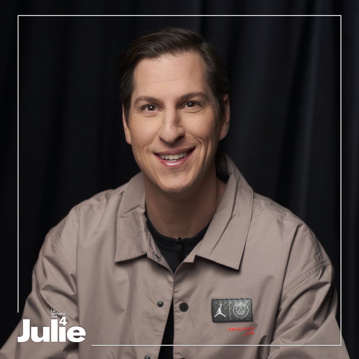 lasemdes4julie's tweet photo. ✨ Nos invités ce soir: 
Patrice Bélanger, Guillaume Pineault, @ingridfalaise, @Laurencenerbonn &amp; Marcus.

🗓 LA SEMAINE DES 4 JULIE | #4julie
Du lundi au jeudi 21 h sur @noovo_ca à la télé, sur le web et sur l’appli. 
En rattrapage sur https://t.co/uR6KvewTYC
(1/2) https://t.co/bYYwJZhWva