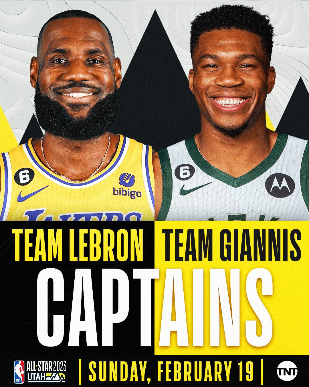 NBA on Twitter "The 2023 NBAAllStar Team Captains! TeamLeBron 