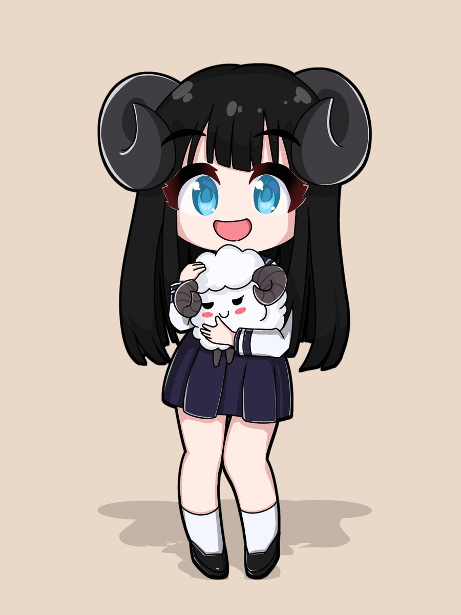 sleepsheepasmr's tweet photo. Sheepy just got her first art EVER! 💙
Thank you @fizhuru who created these adorable artworks, I'll cherish them forever! 💖 Boink! 🐏💕
#sheepvisuals #VTuberUprising #ENVtubers https://t.co/dNNk72zNM1