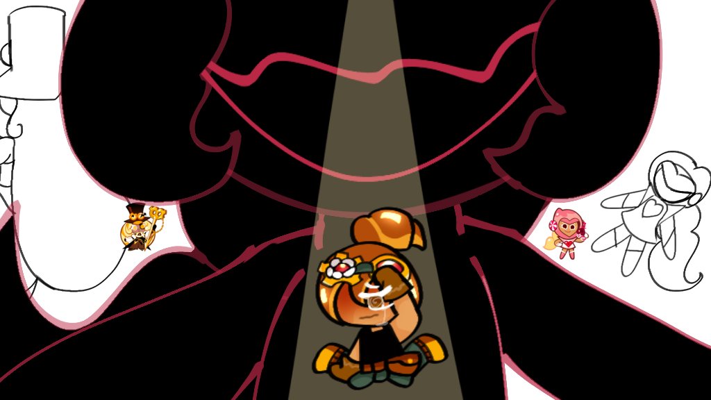 HimiliaTheDumbo's tweet photo. Coocooolooo wip👍

Lmao funni pink choco being ejected for being imposter /hjjjjj
doing some epic shit w/ @MatterlixMania 
hes an epic person 👍

#pinkchococookie  #pinkchoco #wip #art #croissantcookie #croissant #cookierun #cookierunovenbreak #crob #timekeeper #timekeepercookie https://t.co/H41WRxleoQ
