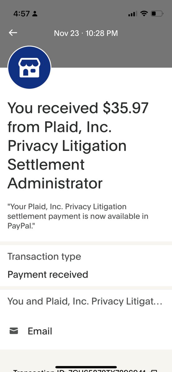 That’s about 500 API calls for Plaid.